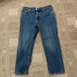 Everlane The Relaxed Straight Fit Denim Jeans